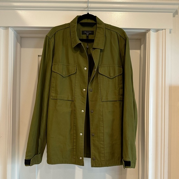 Rag and Bone Icons Army Flight shirt jacket - Picture 15 of 15